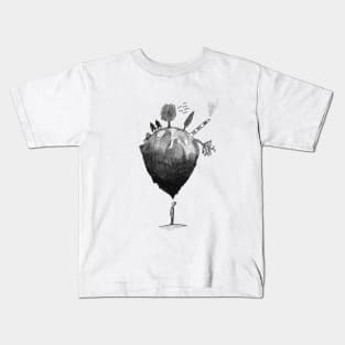 Man and Earth Kids T-Shirt